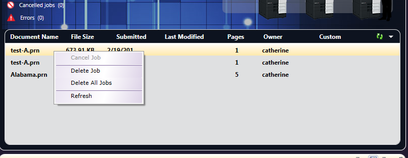 Print Queue