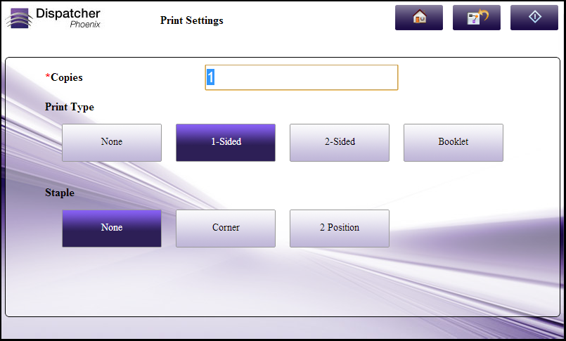 Print Preferences