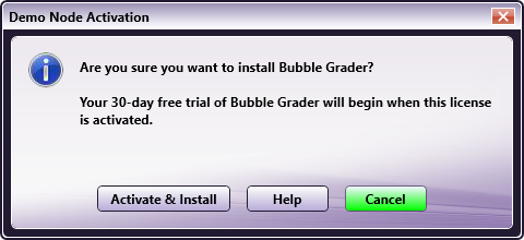 Activate Confirmation