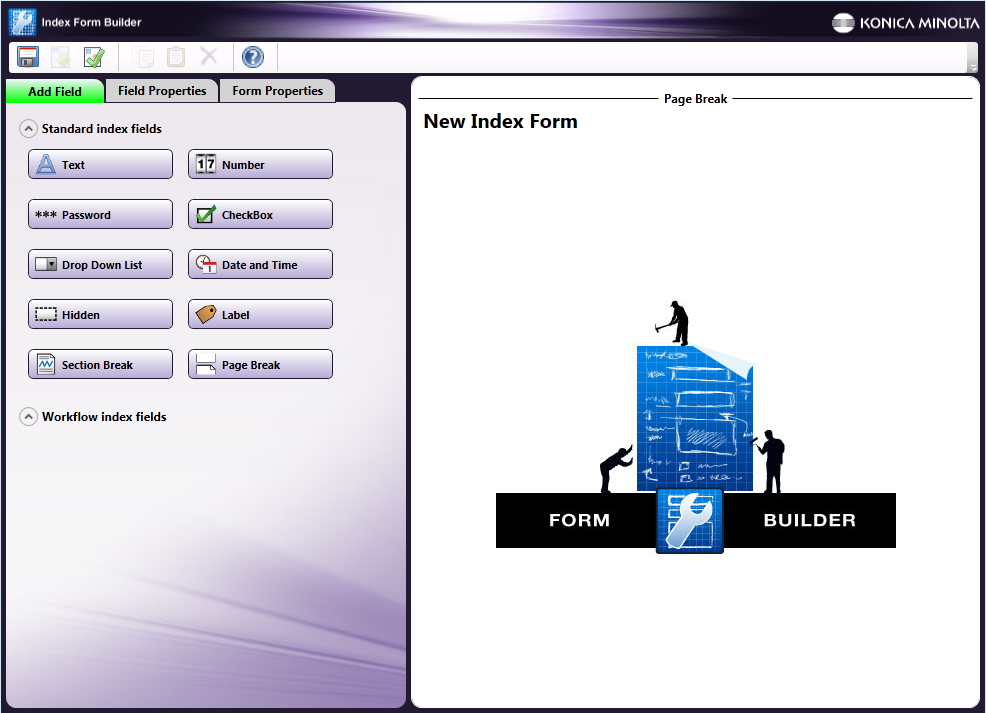 Index Form Builder Components
