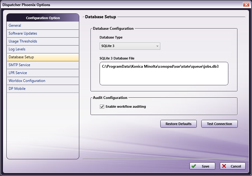 Database Setup