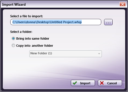 Import Wizard