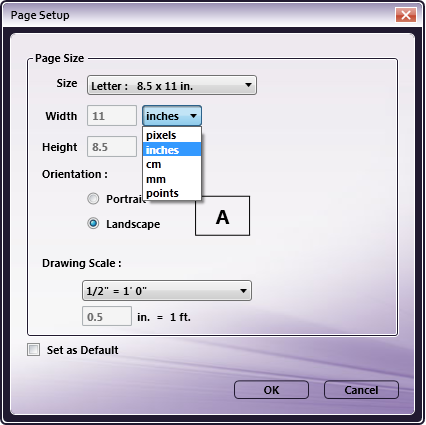 Page Setup