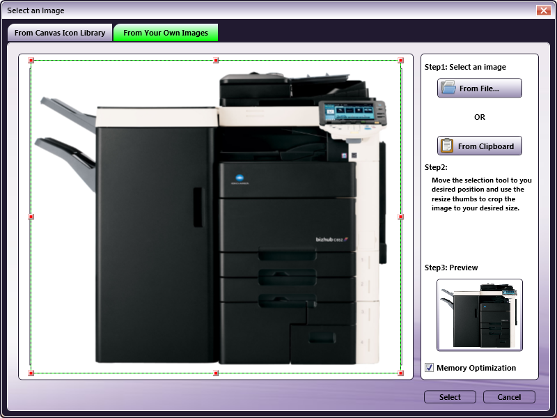 Select Image