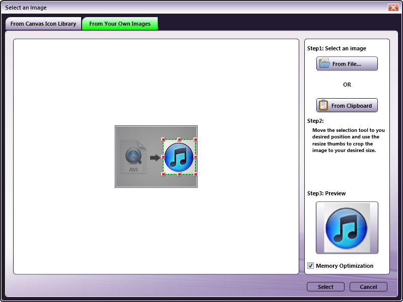 Select From Clipboard