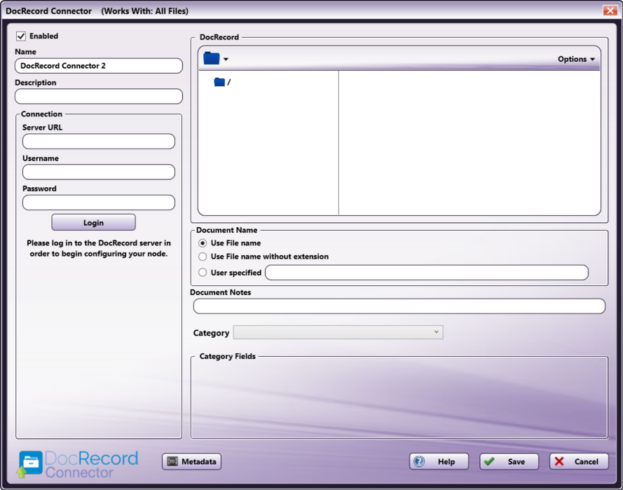 DocRecord Connector