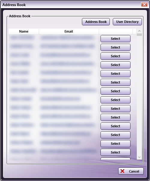 DocuSign Address Book