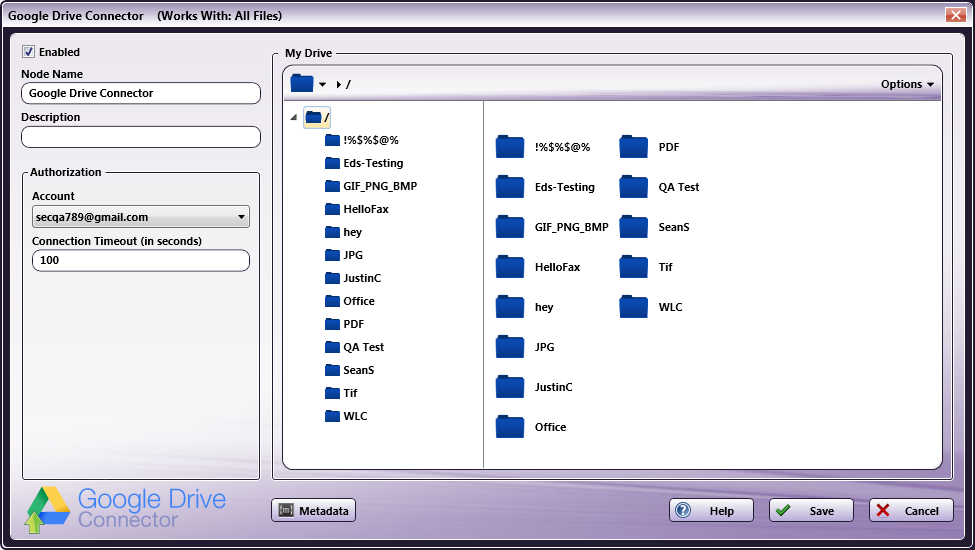 Select A Folder