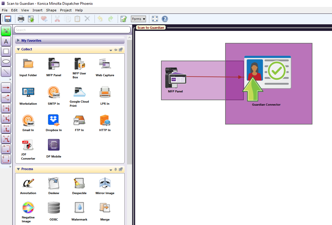 Scan to Guardian Workflow