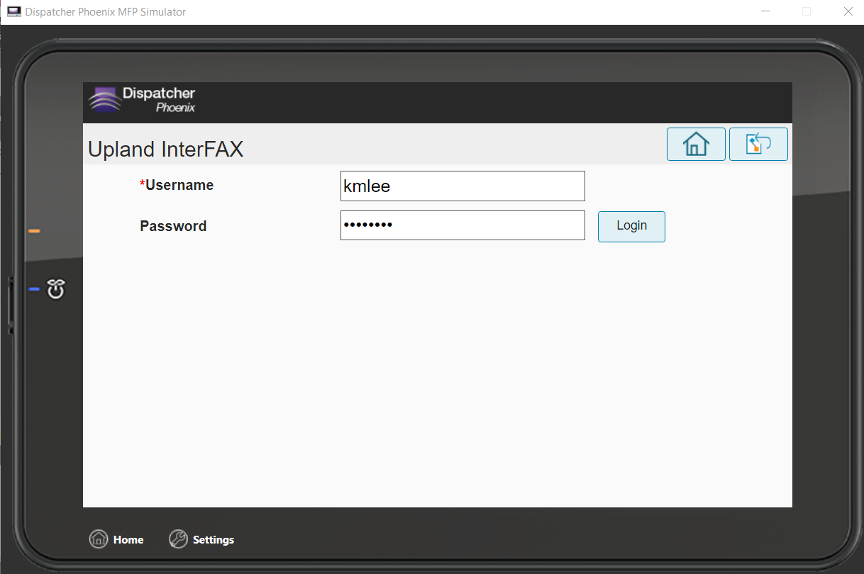 InterFAX Node at the MFP