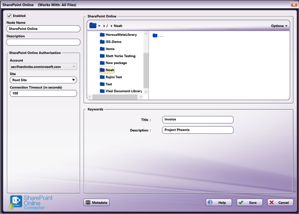Pre-Configured Keywords