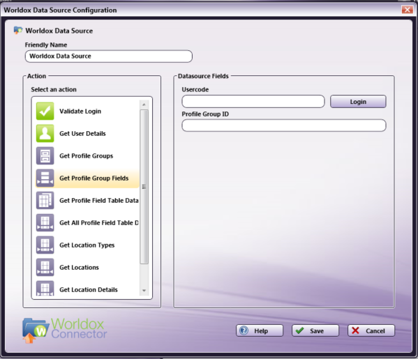 Get Profile Group Fields
