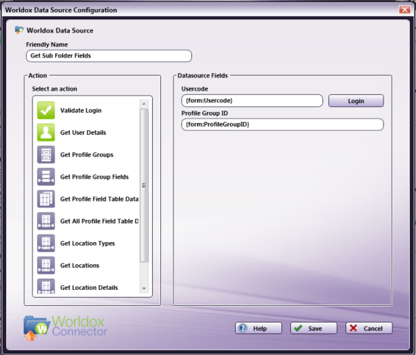 Get SubFolder Fields