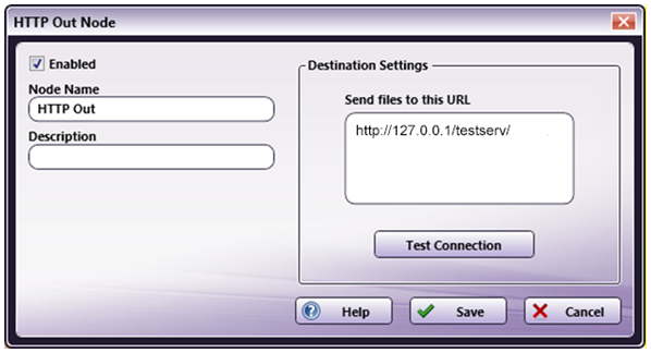 HTTP Out Node