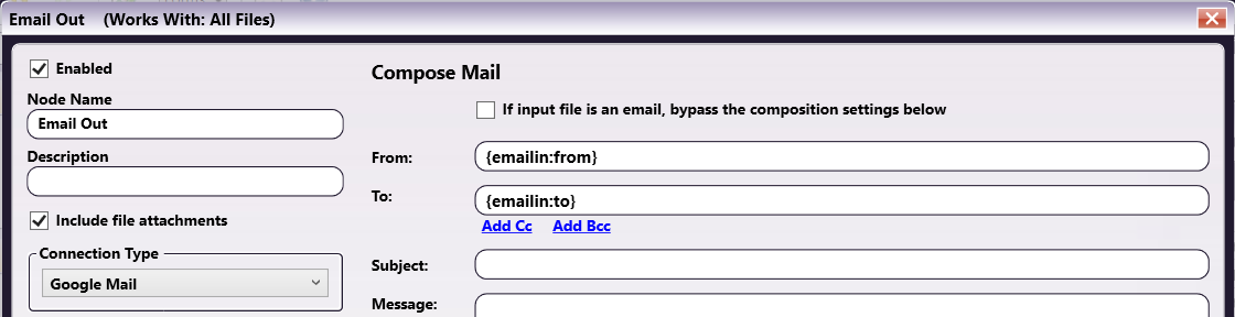 Email Out