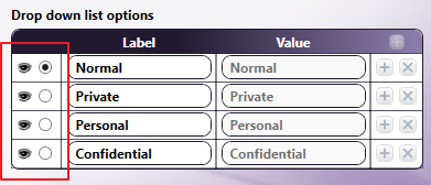 Microsoft Exchange Index Form