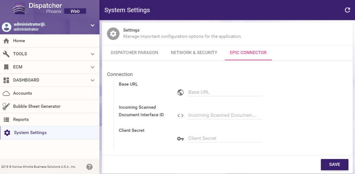 Available Connectors