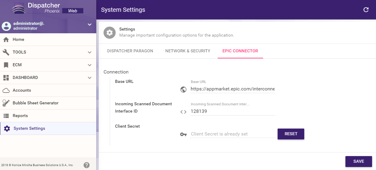 Available Connectors