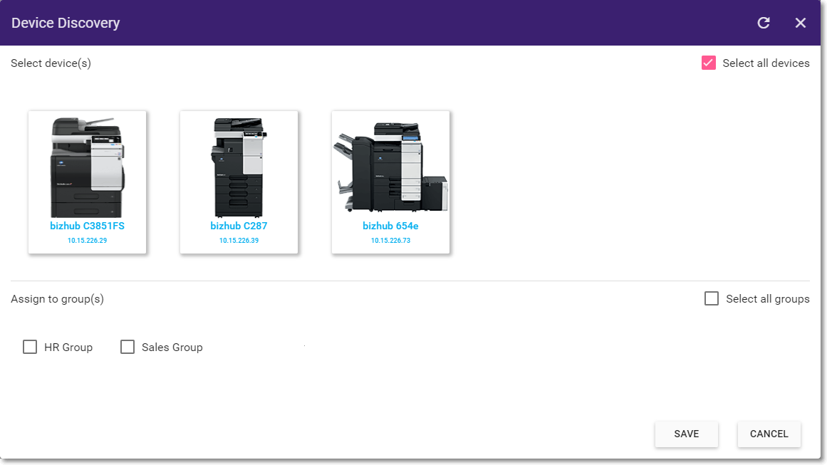 DP Web Devices