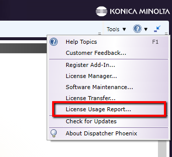License Report Generator