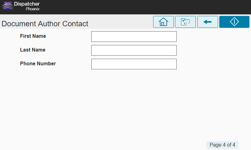 CDA Index Form