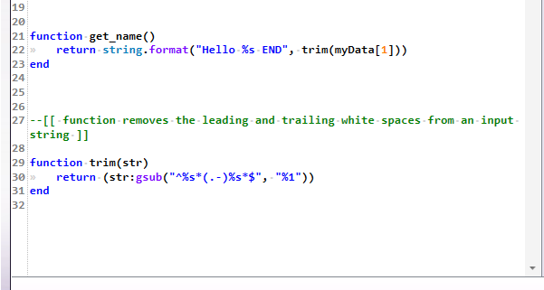 Function Reference