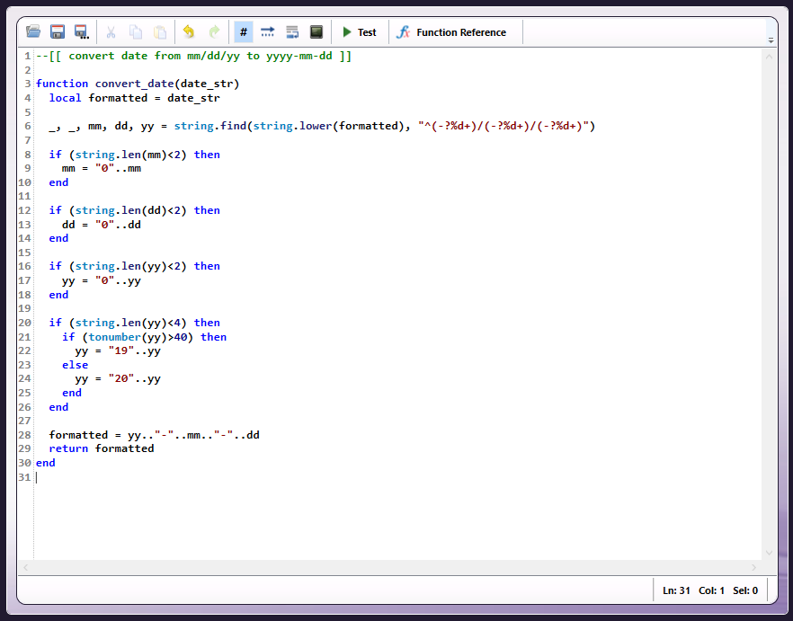 User-Defined Function