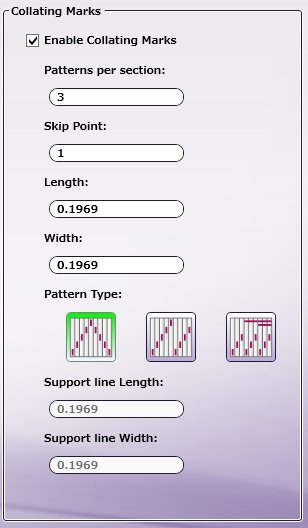 Collating Marks Node