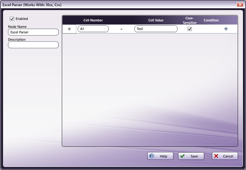 Excel Parser Node