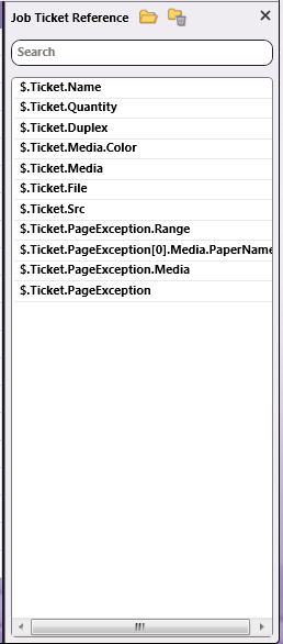 Job Ticket Parser: JSON Node