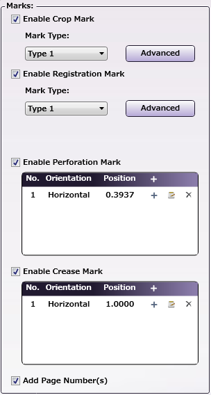 Trim Mark Node