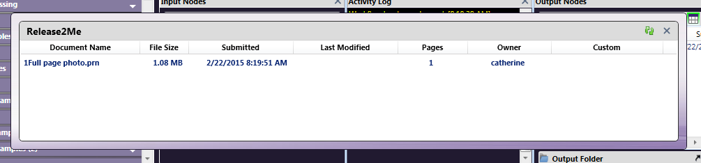 Release2Me Queue
