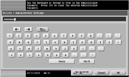 Admin  Settings